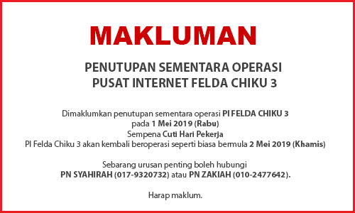 NOTIS PENUTUPAN PI 1mei2019