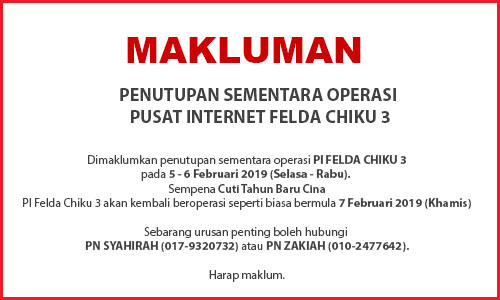 NOTIS PENUTUPAN PI Raya Cina