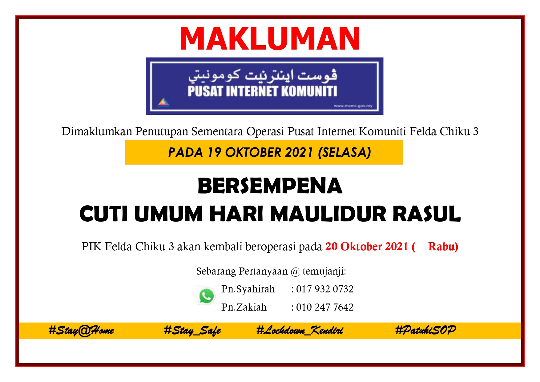 notis maulidur rasul page 0001