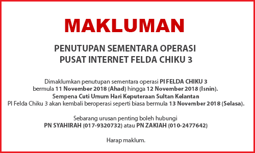 NOTIS PENUTUPAN PI